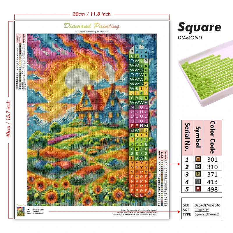 لوحة الماس كاردكابتور ساكورا أ - مراجعة Photo Mosaic Print وسعره